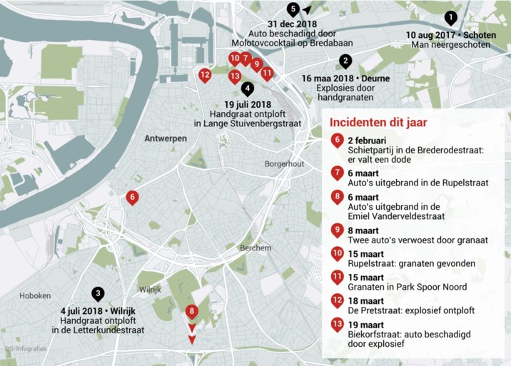 Groen na granaten in Antwerpen: ‘Burgemeester moet zich tonen’ 