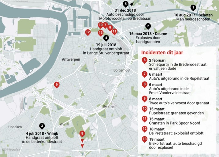 Groen na granaten in Antwerpen: ‘Burgemeester moet zich tonen’