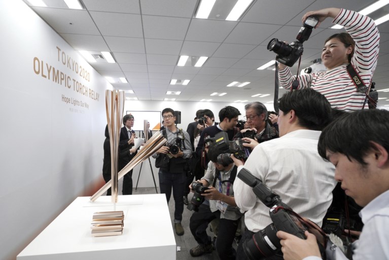 Olympische toorts van Tokio 2020 onthuld: de vorm van een “sakura” en eerbetoon aan Fukushima