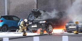 Ditmaal brandende auto's in Hoboken