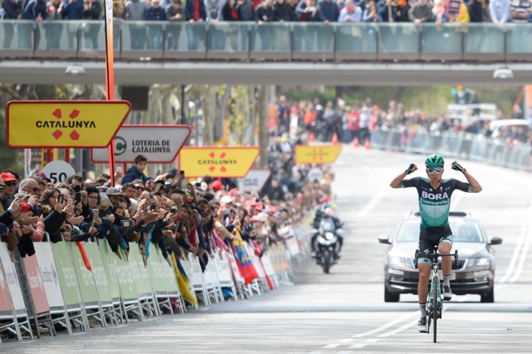 Thomas De Gendt pakt bergtrui in Ronde van Catalonië, Miguel Angel Lopez houdt stand en pakt eindzege