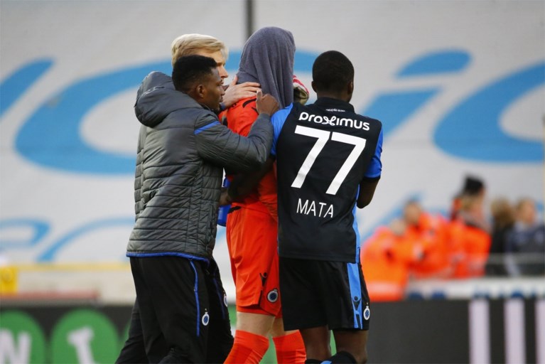 Club Brugge-doelman Ethan Horvath barst in tranen uit na gewonnen topper tegen Gent