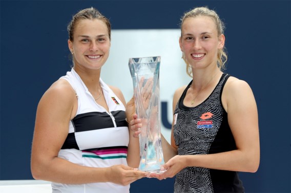 Elise Mertens en Aryna Sabalenka winnen na Indian Wells ook WTA Miami