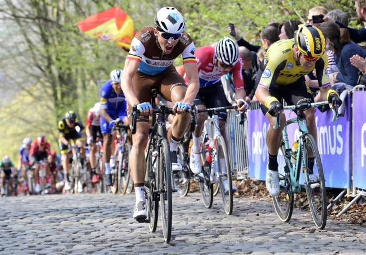 Spectaculaire Gent - Wevelgem met Alexander Kristoff als onverwachte maar verdiende winnaar