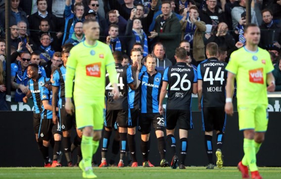 Club Brugge begint sterk aan Play-off 1: 3-0 tegen Gent