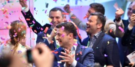 Komiek Zelenski haalt het met ruime meerderheid in presidentsverkiezingen Oekraïne