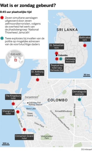 IS eist aanslagen Sri Lanka op