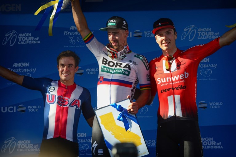 Peter Sagan schreeuwt het uit nadat hij in Californië eindelijk nog eens kan winnen: “Dit doet heel veel deugd”