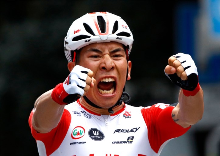 Caleb Ewan rondt schitterend werk van Lotto-Soudal af in de massasprint