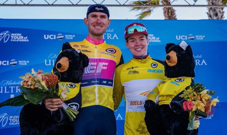 Ronde van Californië: Cortina pakt eerste profzege, Van der Breggen wint openingsrit vrouwen