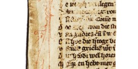 Universiteitsbib pronkt met Middelnederlands handschrift