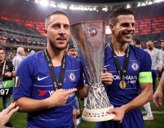 Eden Hazard bevestigt afscheid van Chelsea na gewonnen finale: ‘I think it’s a goodbye’