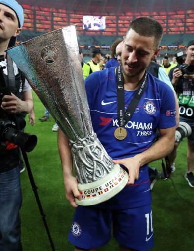 Eden Hazard bevestigt afscheid van Chelsea na gewonnen finale: ‘I think it’s a goodbye’