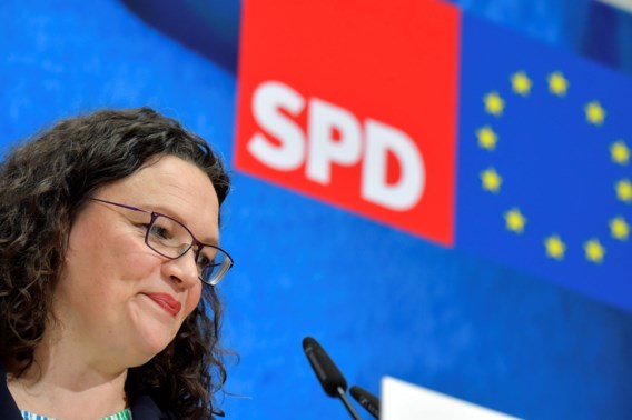 Leider Duitse sociaaldemocraten neemt ontslag na nederlaag bij Europese verkiezingen