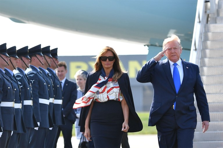 Queen verwelkomt Trump in Buckingham Palace