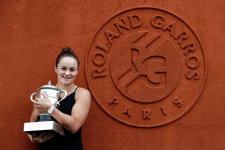 David Goffin zakt uit de top dertig op wereldranglijst, Barty klimt na triomf in Parijs naar tweede plaats op WTA-ranking