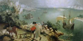 'De val van Icarus'(1565)
