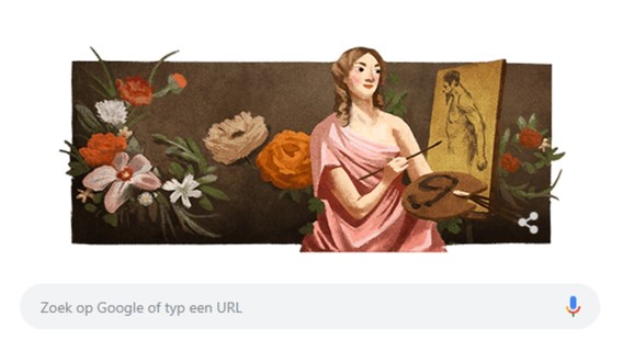 Google zet Belgische kunstenares in de kijker op homepagina