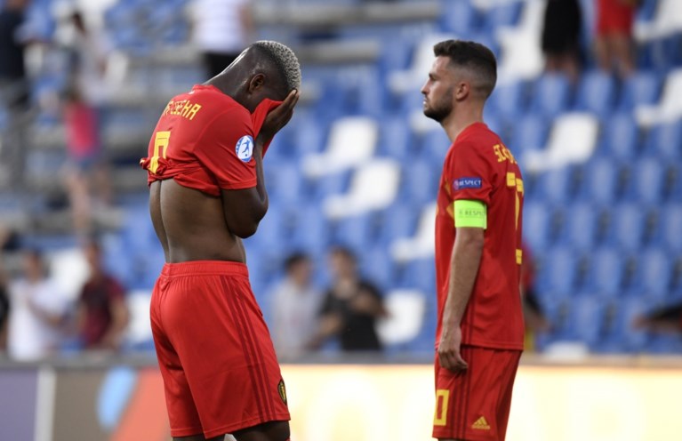Moedige Belgische beloften gaan in slotfase kopje-onder tegen Spanje en zijn allicht uitgeschakeld op het EK U21