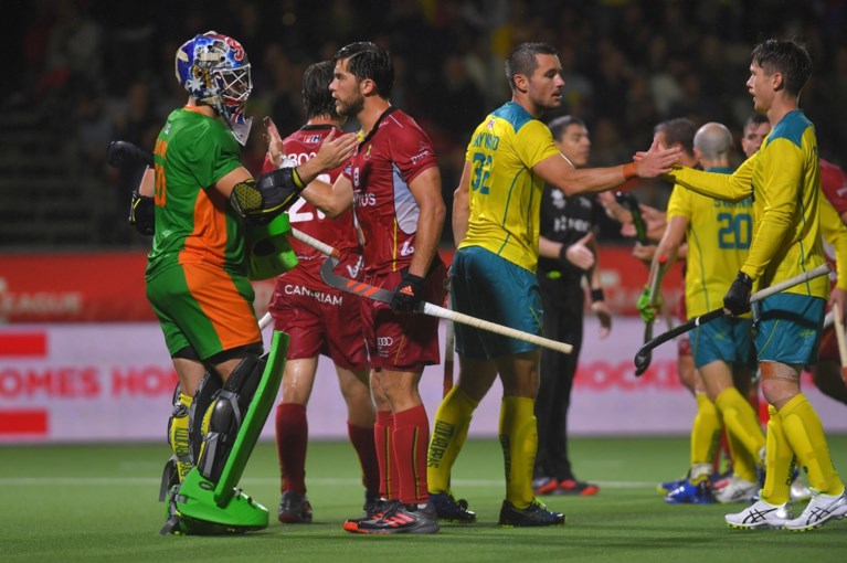 Red Lions lijden 0-2 nederlaag tegen Australië in striemende regen