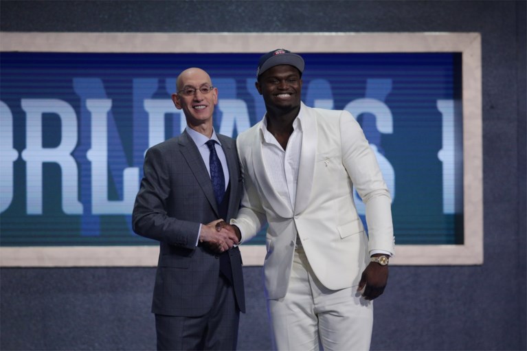 Nieuw toptalent Zion Williamson als eerste gekozen in NBA dr... - De Standaard