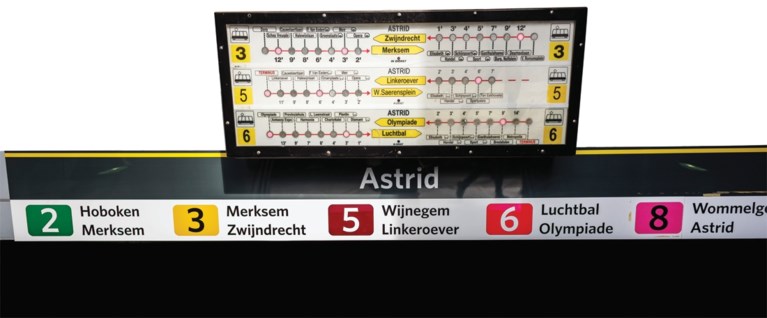 De Lijn installeert nieuwe realtime informatieschermen