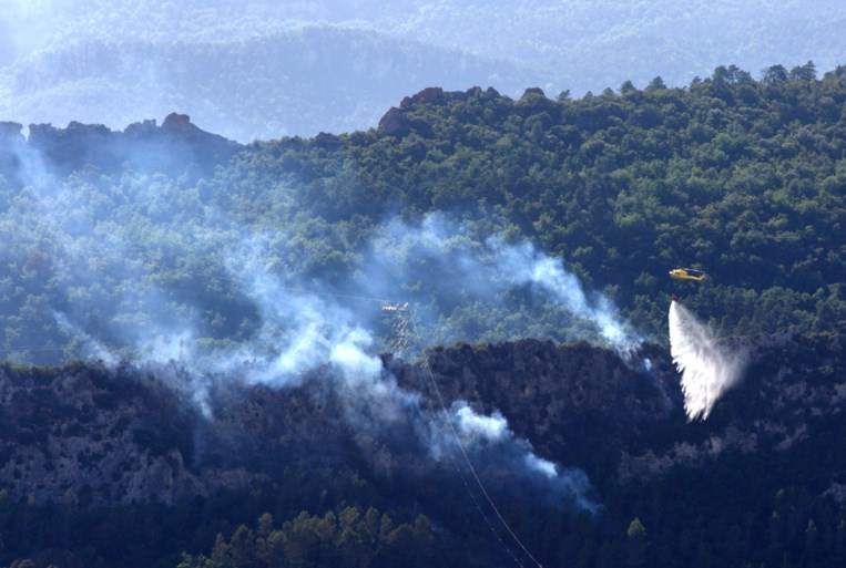 Bosbrand in Catalonië verwoest 3.500 hectare bos