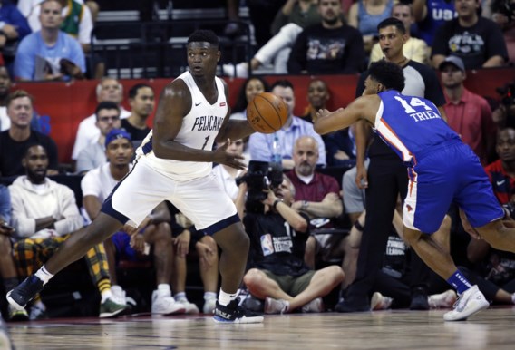 Dat kan geen toeval zijn: NBA-debuut van supertalenten Zion ... - De Standaard