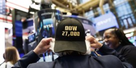 Dow-Jones sluit voor het eerst boven grens van 27.000 punten