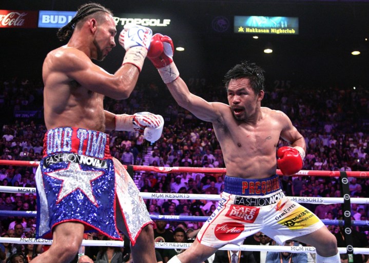Manny Pacquiao verslaat Keith Thurman op punten