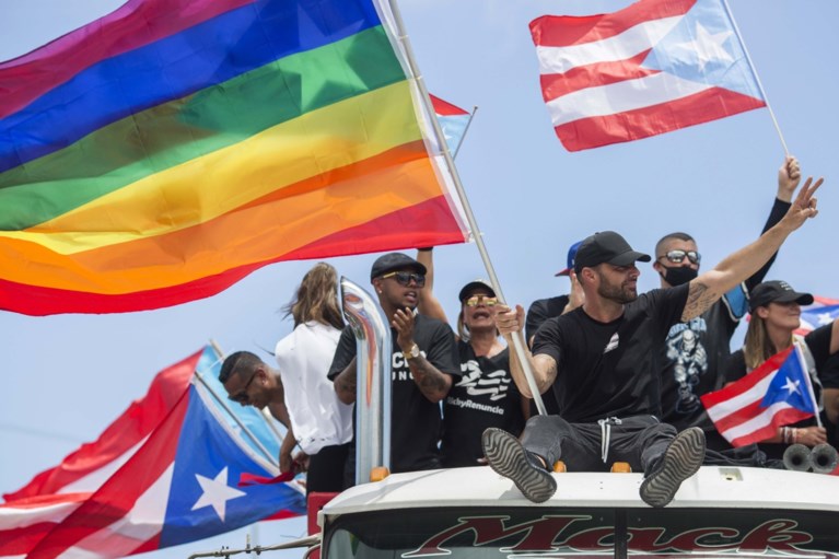 Tienduizenden Puerto Ricanen eisen ontslag gouverneur na homofobe en beledigende chats