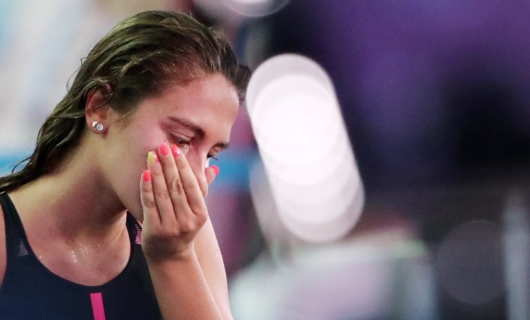 WK ZWEMMEN. Louis Croenen pakt Olympisch ticket in Gwangju, Xu Jiayu en Kylie Masse verlengen wereldtitel