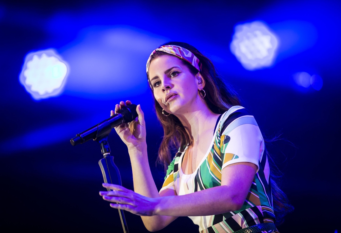 Lana Del Rey wist ons land uit De Standaard