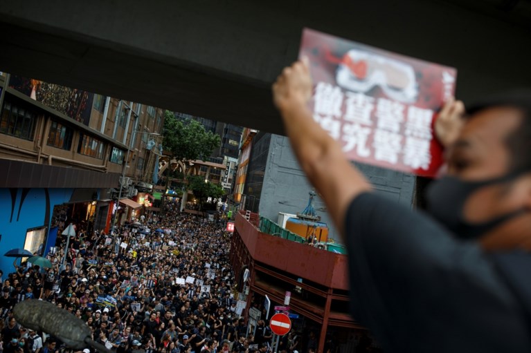 Meer dan miljoen Hongkongers op straat, beweren organisatoren