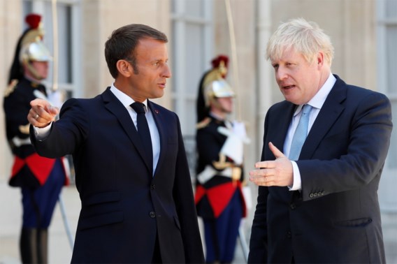 Merkel en Macron verhogen druk op Johnson