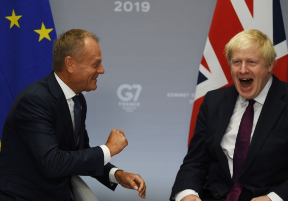 Johnson: ‘Bij harde Brexit betalen we maar een deeltje van de scheidingsfactuur’ 