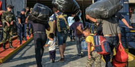 Griekenland brengt asielzoekers weg uit Lesbos