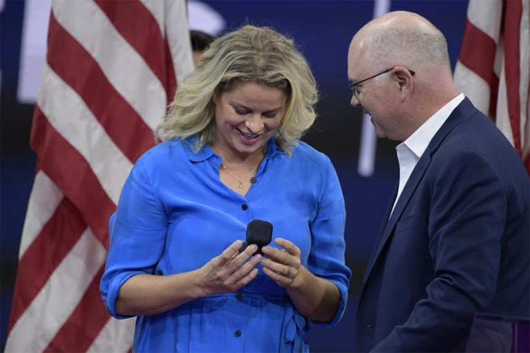 IN BEELD. Stralende Kim Clijsters was twee weken geleden nog eregast op US Open
