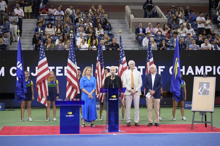 IN BEELD. Stralende Kim Clijsters was twee weken geleden nog eregast op US Open