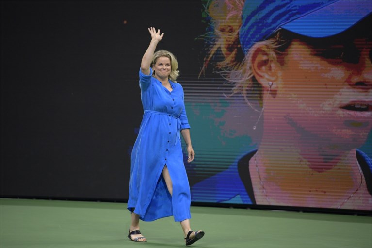 IN BEELD. Stralende Kim Clijsters was twee weken geleden nog eregast op US Open