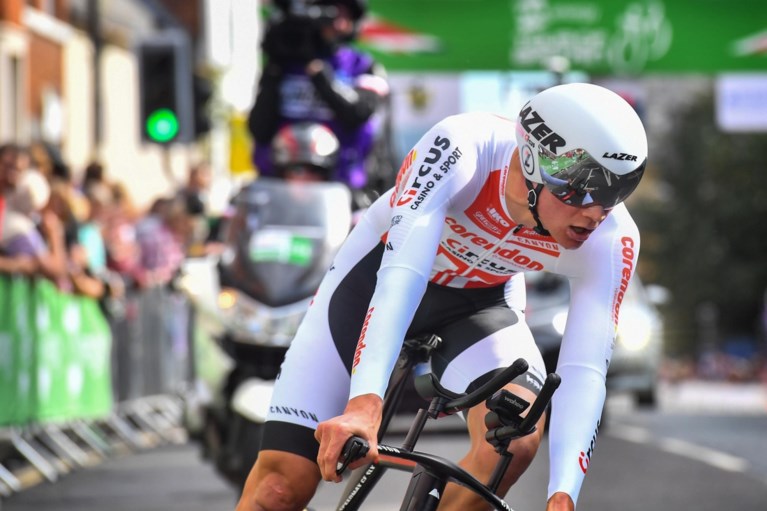 Mathieu van der Poel opnieuw leider in Ronde van Groot-Brittannië, Edoardo Affini wint tijdrit