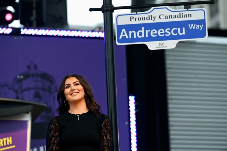 Andreescu krijgt na winst US Open eigen straat in geboortestad