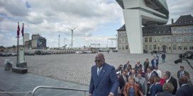 Tshisekedi op doortocht in Antwerpen