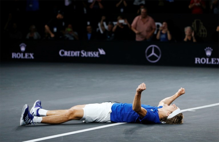 Europa wint ook derde editie van Laver Cup tegen de rest van de wereld