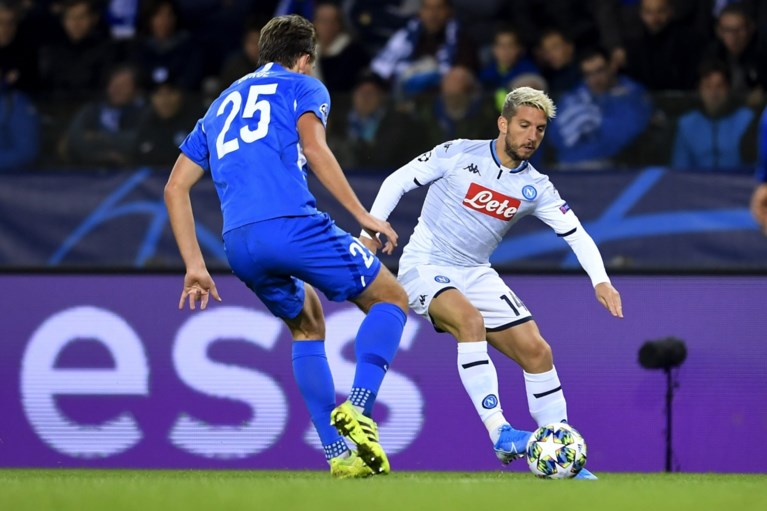 Nog een Belgische verrassing in de Champions League: KRC Genk houdt Napoli in bedwang
