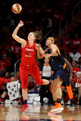 Emma Meesseman, MVP van WNBA-finale, blijft bescheiden: 'Ben gewoon speelster die haar ploeg heeft geholpen'