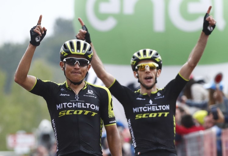 Colombiaan Esteban Chaves langer bij Mitchelton-Scott, Simon Spilak stopt met wielrennen