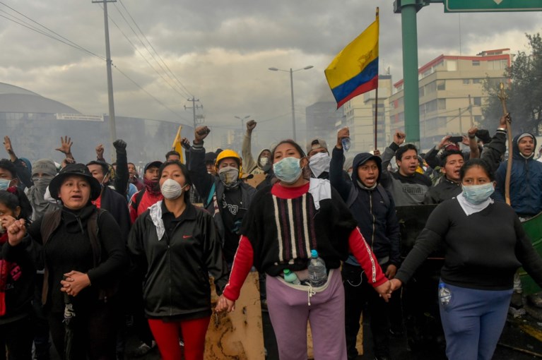 Protesten Ecuador: regering bereikt akkoord met inheemse leiders