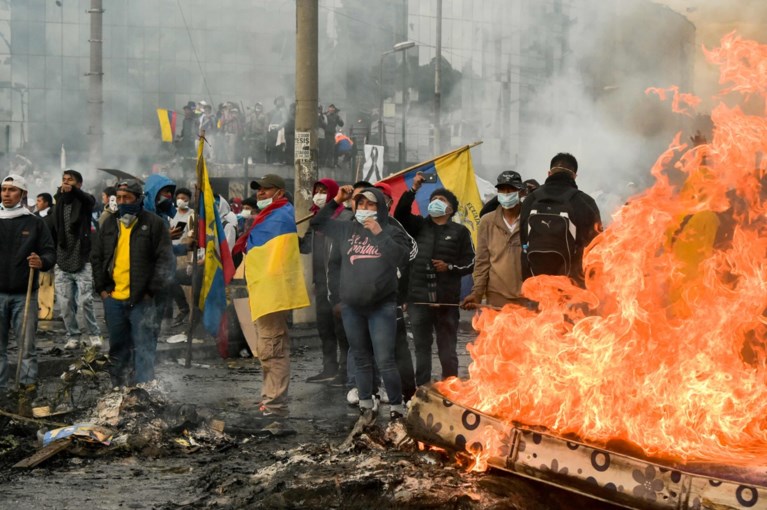 Protesten Ecuador: regering bereikt akkoord met inheemse leiders