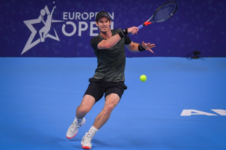 Andy Murray bereikt al zwoegend halve finales European Open: “Beetje bij beetje keer ik weer terug naar mijn oude niveau”
